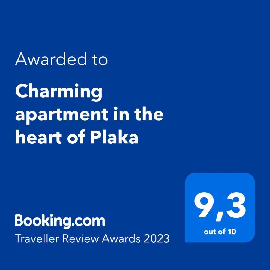 Charming Apartment In The Heart Of Plaka Atenas Exterior foto